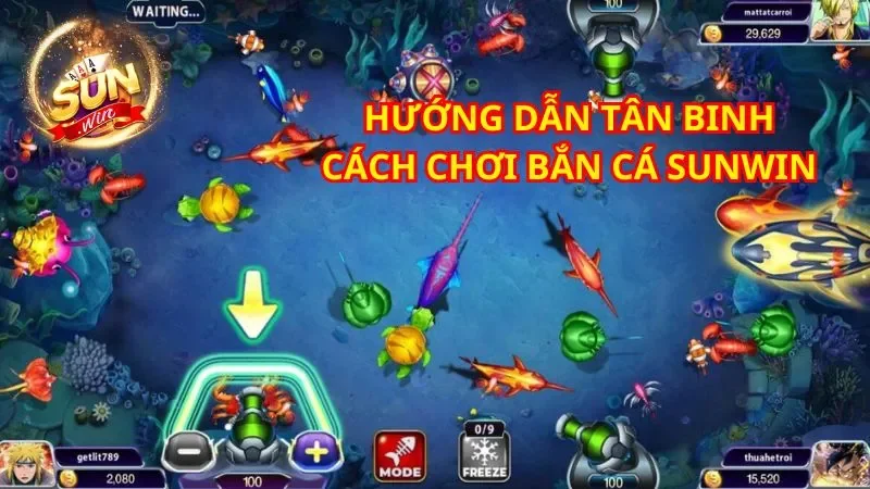 Săn cá tại Sunwin có thể là một trải nghiệm thú vị và hấp dẫn