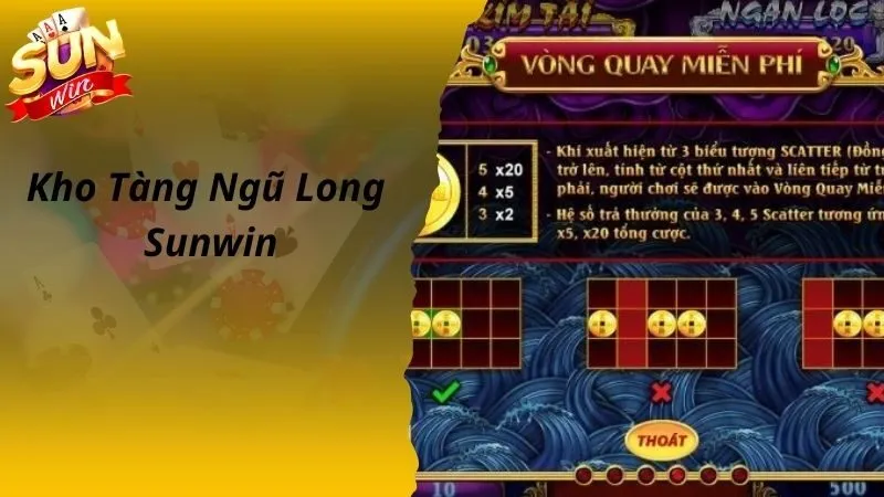 Kho Tàng Ngũ Long Sunwin Đẳng Cấp Game Hót Nhất 2024