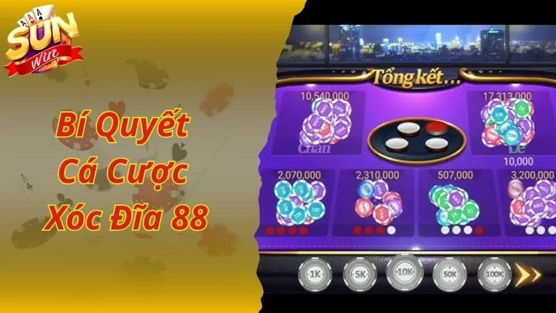 Bí quyết cá cược cực hay trong khi chơi game xóc đĩa 88